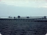 1965. De nieuwe Sondeler polder stond in de winter onder water.
